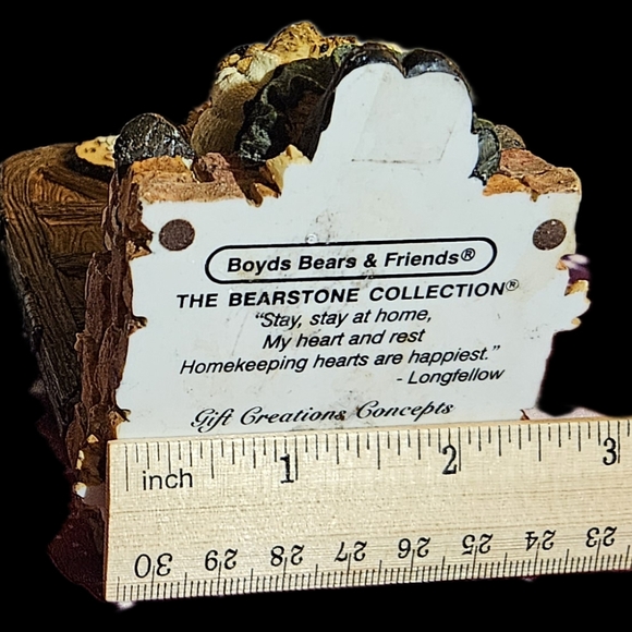 Boyds Bears Collection "Home is Where,The Heart Is" Figurine. - Picture 7 of 7